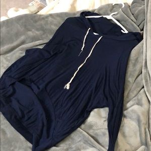 Soft navy blue sweatshirt